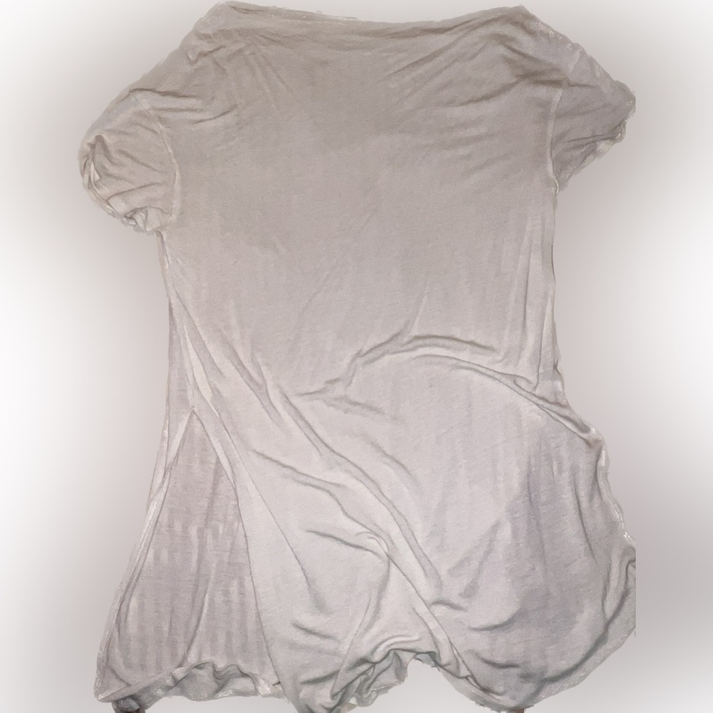 Long off the shoulder tee